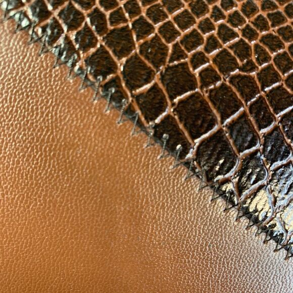 Vintage Persaud Faux Snakeskin Clutch - Picture 6 of 15